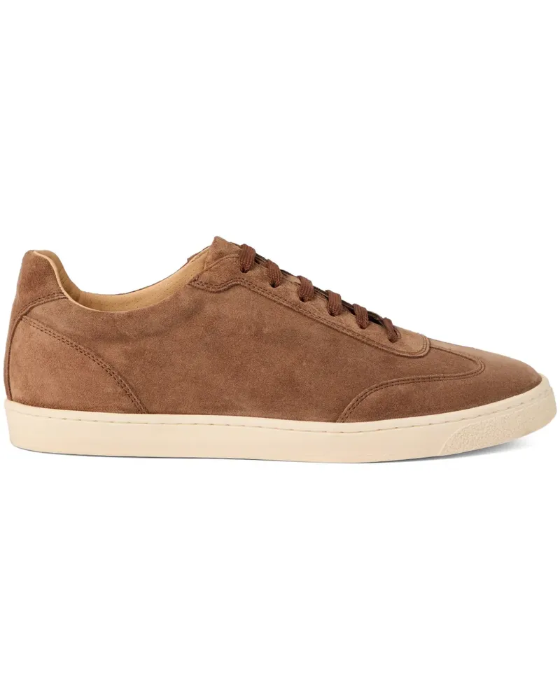 Brunello Cucinelli Sneakers aus Wildleder - Braun Braun