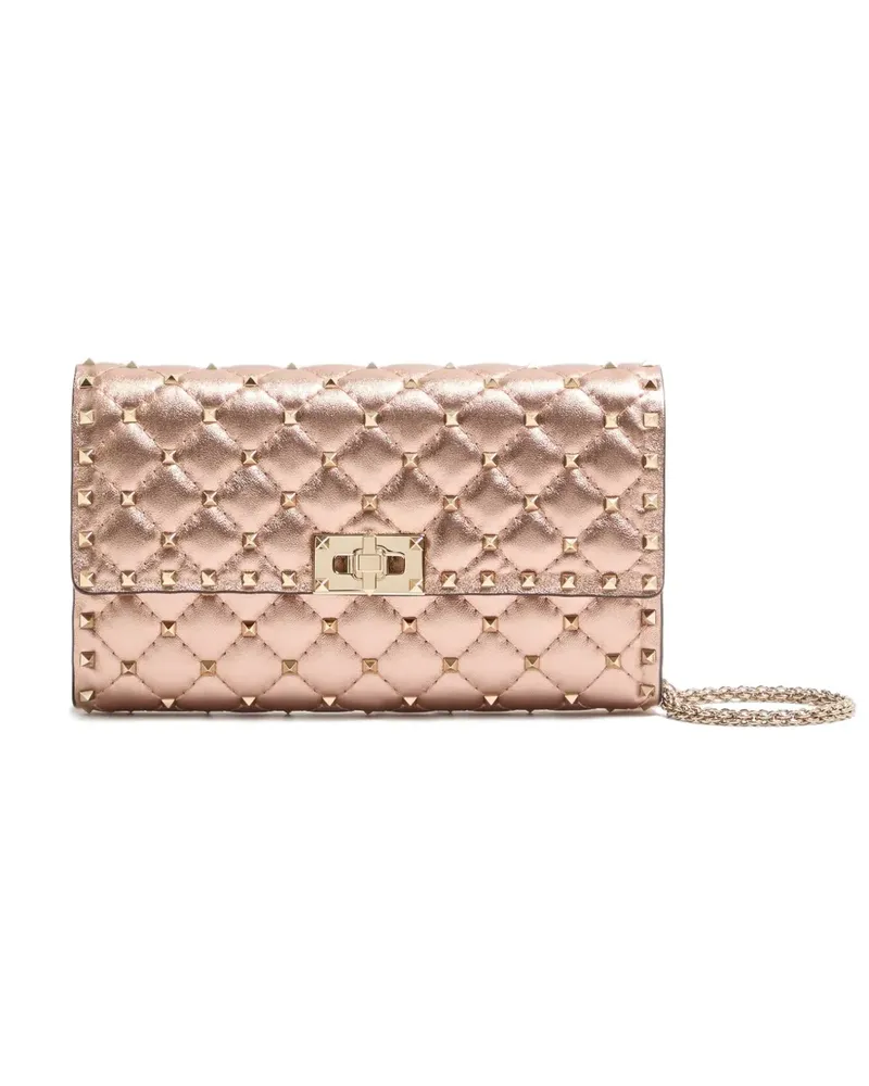 Valentino Garavani Rockstud Spike Clutch - Rosa Rosa