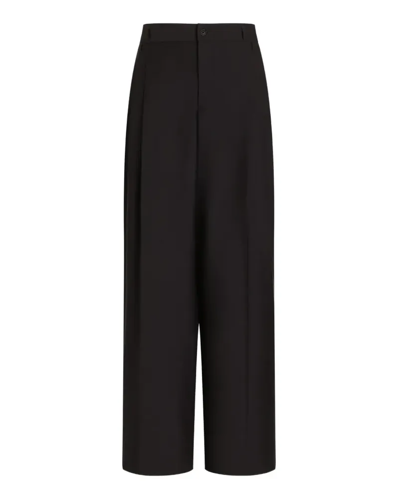 Dolce & Gabbana Hose aus Woll-Faille - Blau Blau