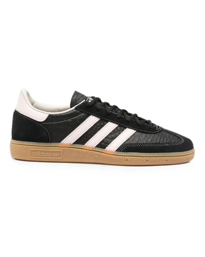 adidas Handball Spezial Sneakers mit Kroko-Effekt - Schwarz Schwarz