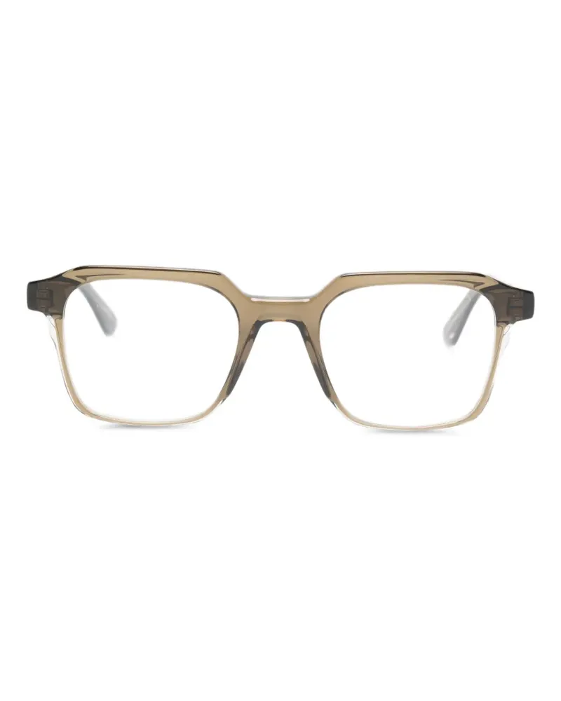 GIGI STUDIOS Brad square-frame brad glasses - Braun Braun