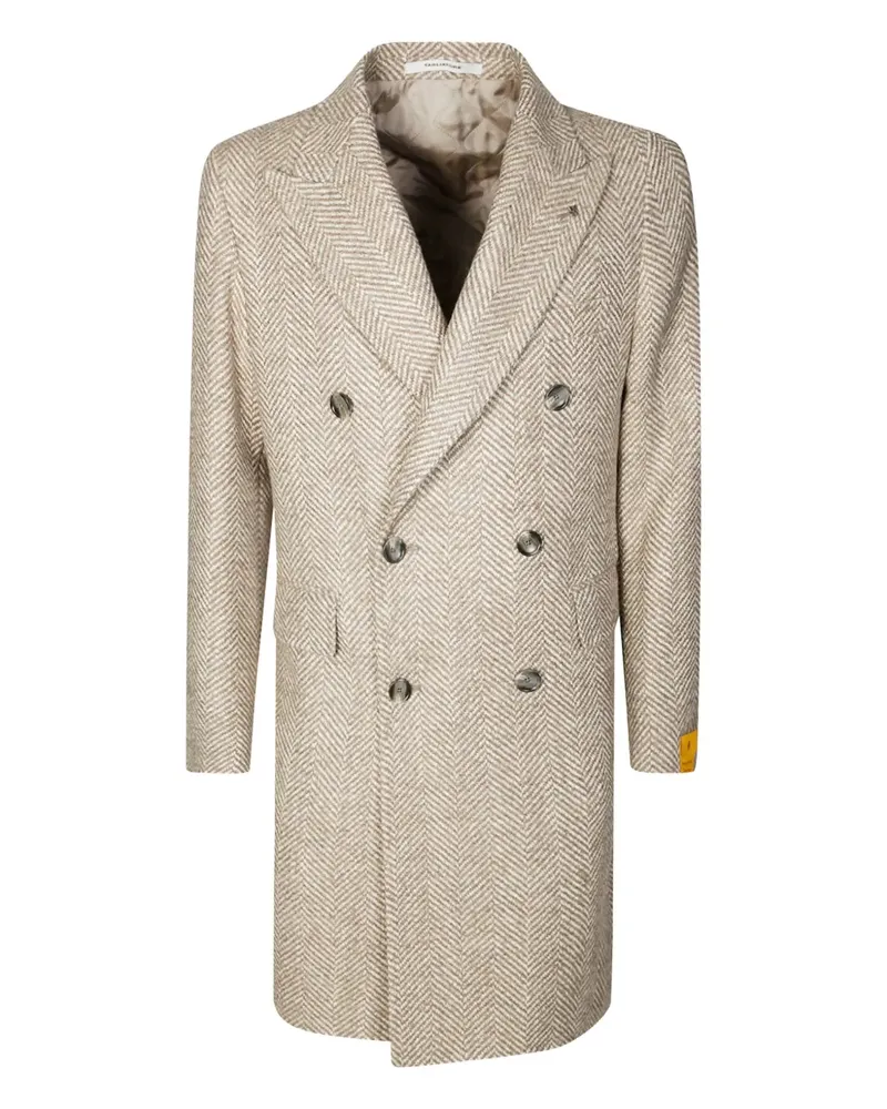Tagliatore double-breasted coat - Nude Nude