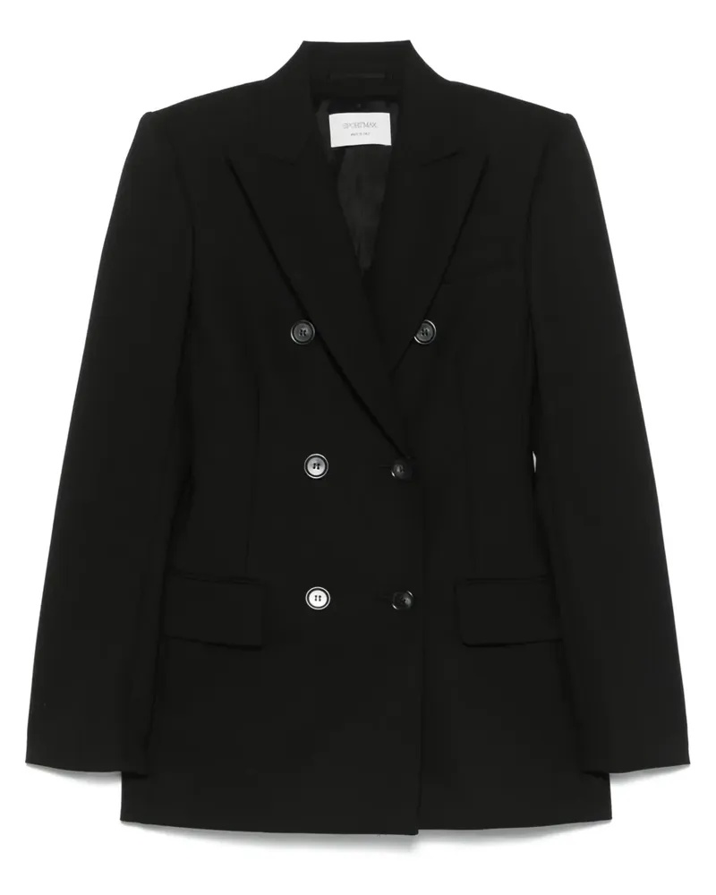 SPORTMAX Gelly Blazer - Schwarz Schwarz