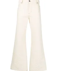 Charles Jeffrey Loverboy Klassische Straight-Leg-Jeans Nude