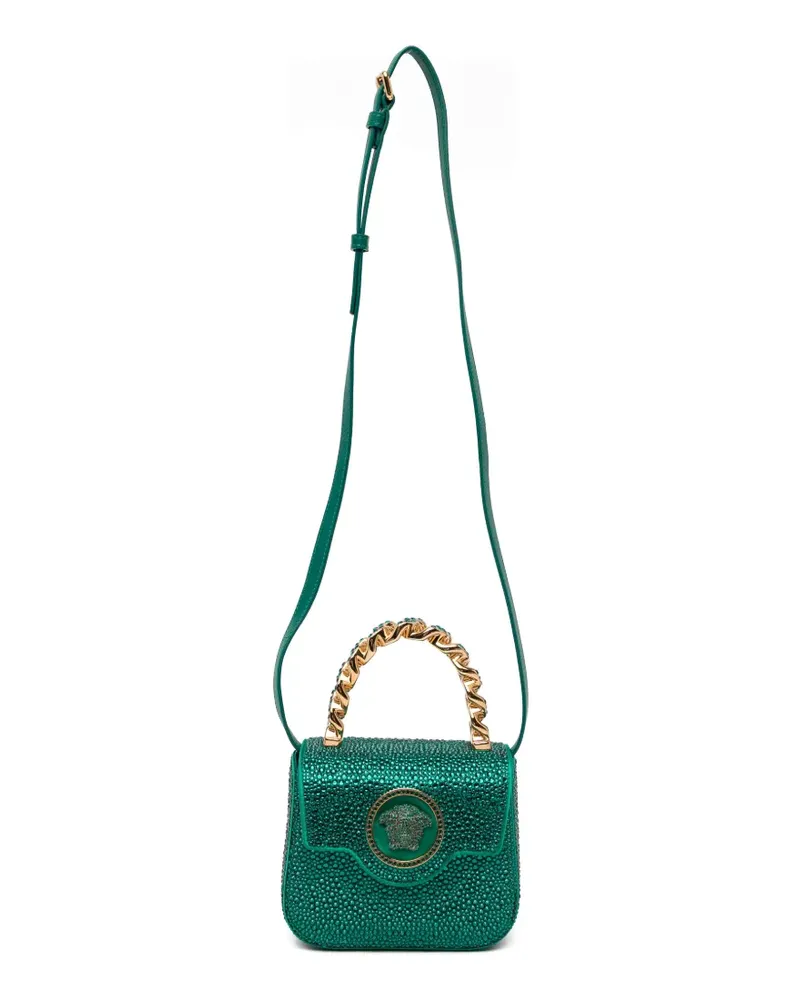 Versace chain medallion satchel - Grün Grün