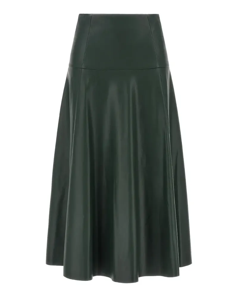 NUDE panelled flared skirt - Grün Grün