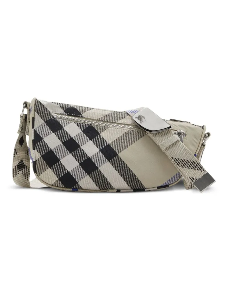 Burberry Kleine Shield Kuriertasche - Nude Nude