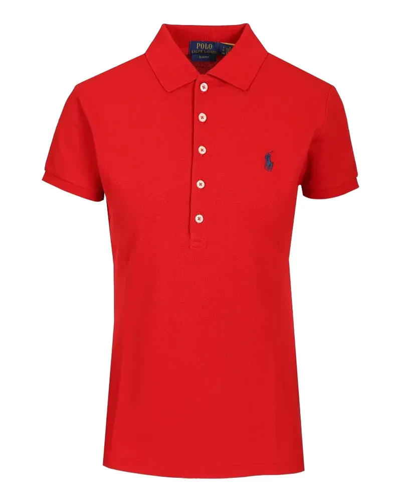 Ralph Lauren slim-fit pony polo shirt - Rot Rot