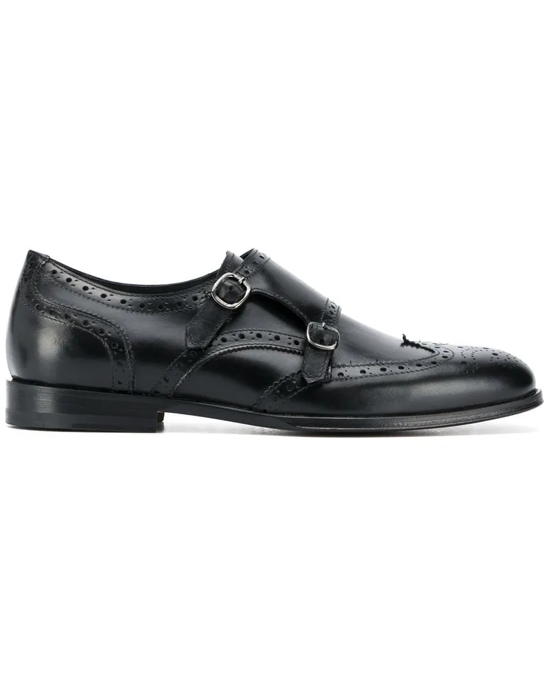 Scarosso Kate Monk-Schuhe - Schwarz Schwarz