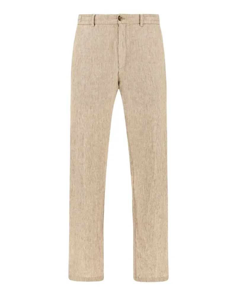 Paul & Shark buttoned-pockets chino trousers - Nude Nude