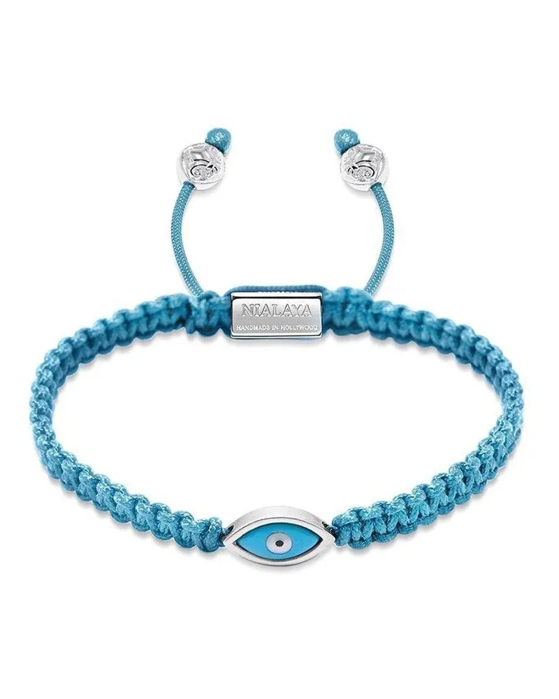 Nialaya Geflochtenes Armband - Blau Blau