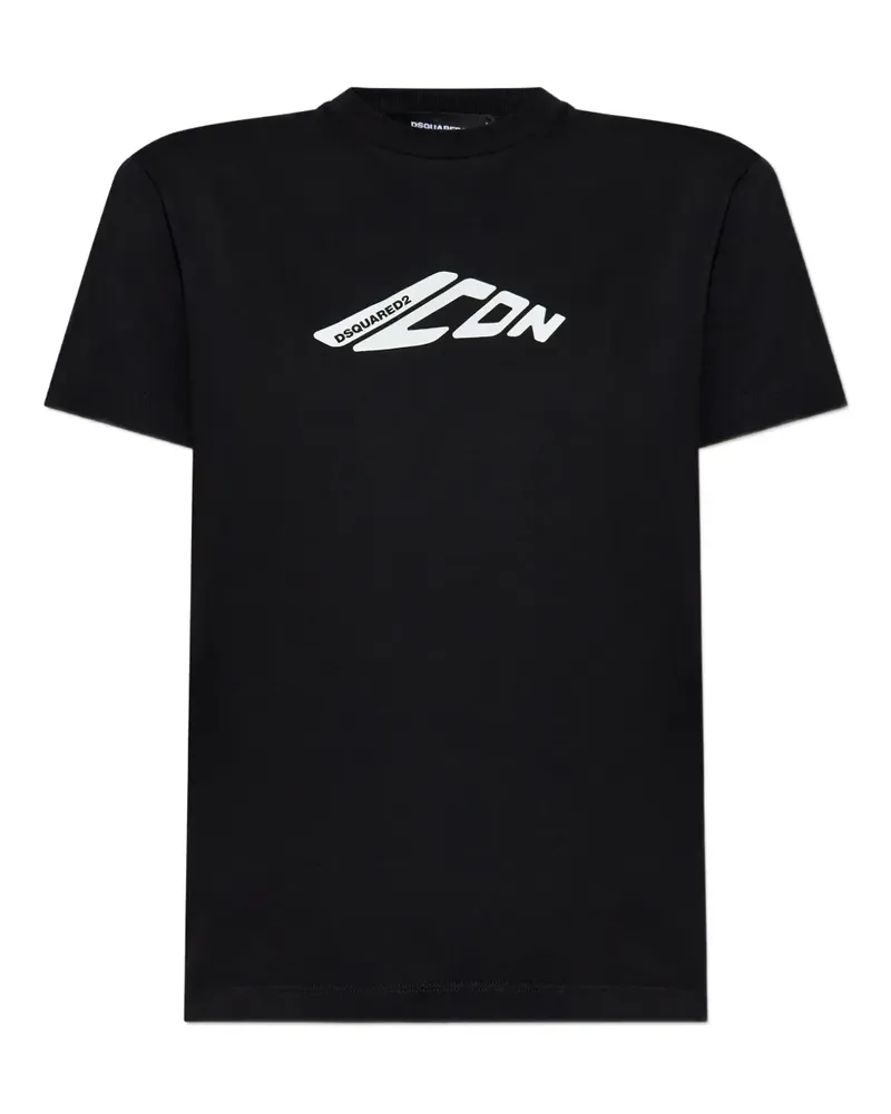 Dsquared2 Icon T-Shirt - Schwarz Schwarz