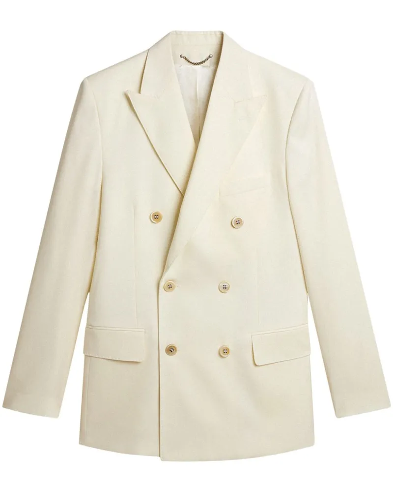 Golden Goose Sakko aus Woll-Gabardine - Nude Nude
