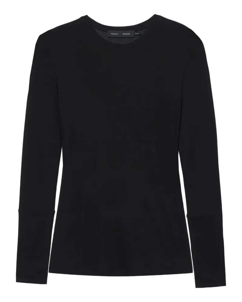 Proenza Schouler Kaiya Oberteil - Schwarz Schwarz