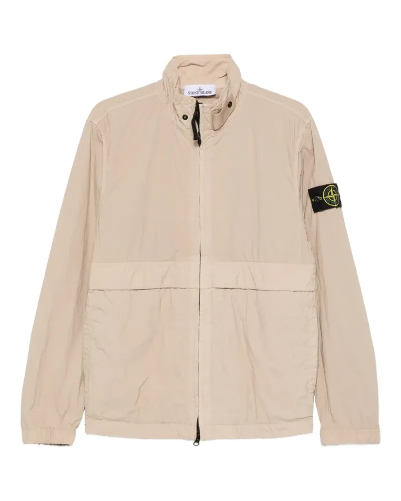 Stone Island Jacke mit Reißverschluss - Nude Nude