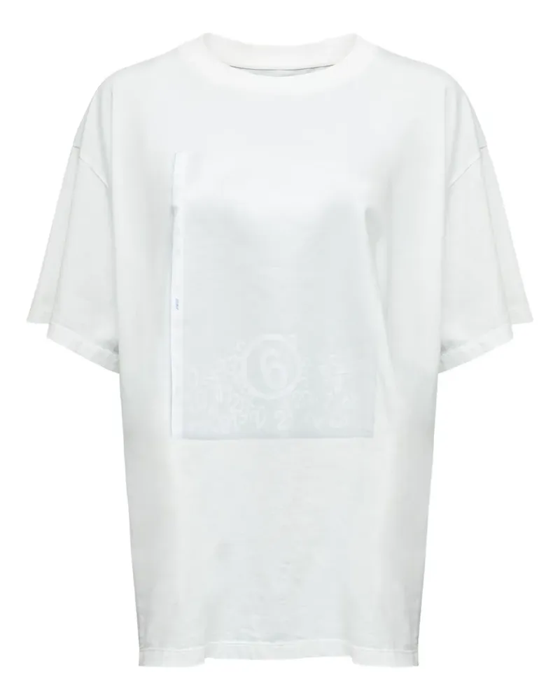 Maison Margiela Klassisches T-Shirt - Weiß Weiß