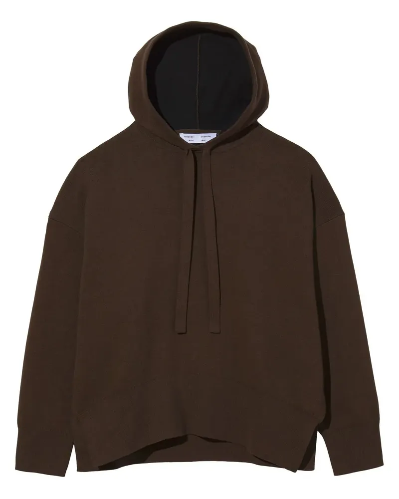 Proenza Schouler Gestrickter Hoodie - Braun Braun