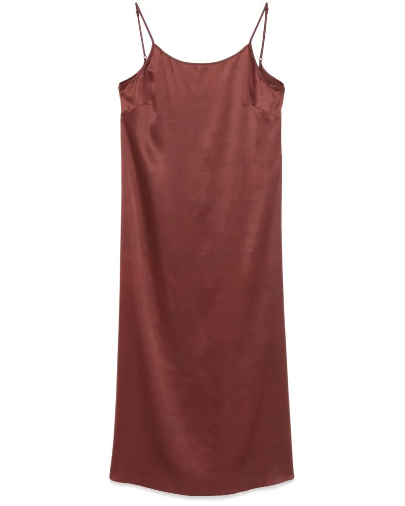 Uma Wang Tavella Midikleid - Rot Rot
