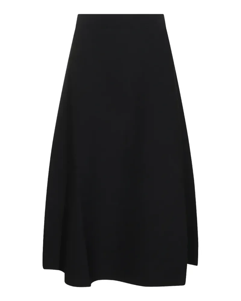 Max Mara Midirock in A-Linie - Schwarz Schwarz