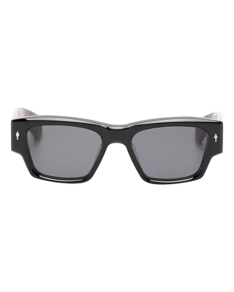 Jacques Marie Mage Zimmerman rectangle-frame sunglasses - Schwarz Schwarz
