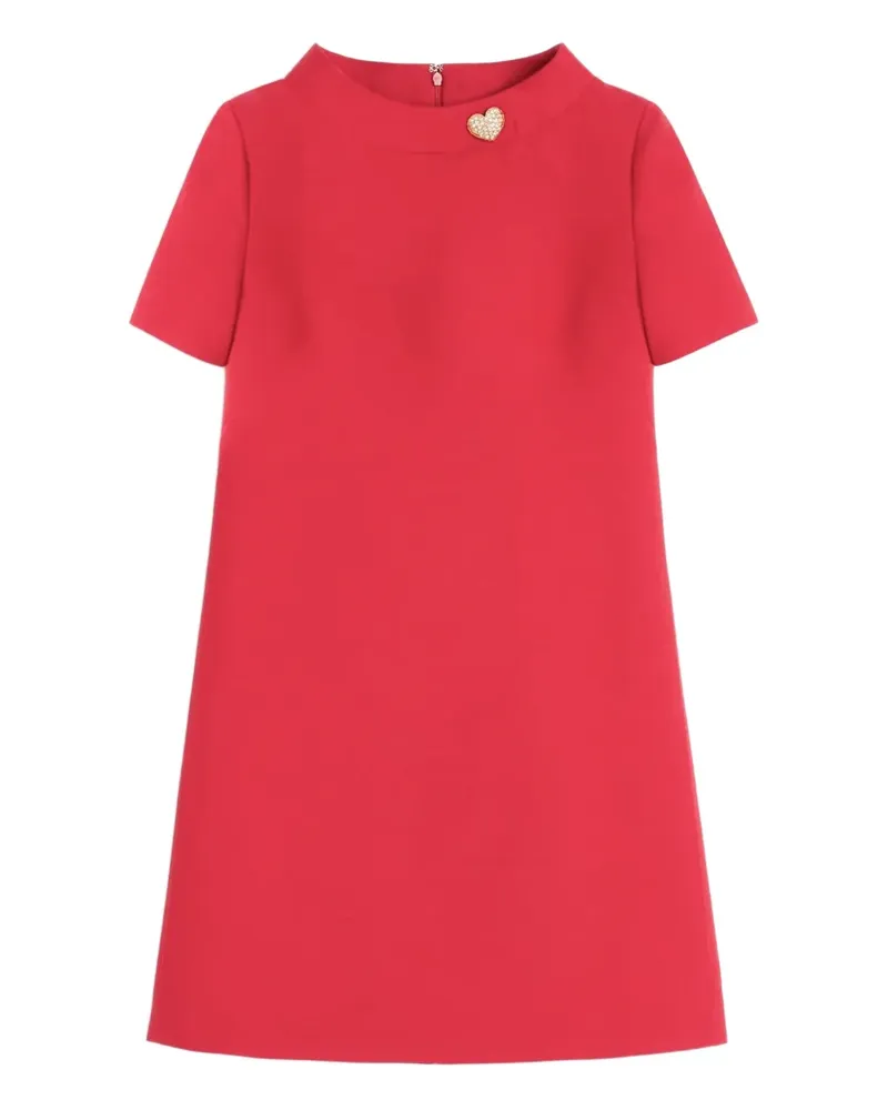 Valentino Garavani Minikleid aus Krepp - Rot Rot