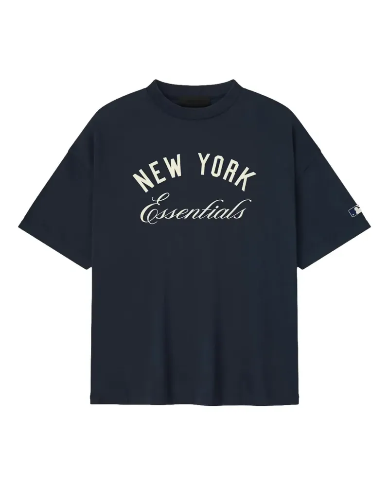 Fear of God Yankees 90 Tee logo-print T-shirt - Blau Blau