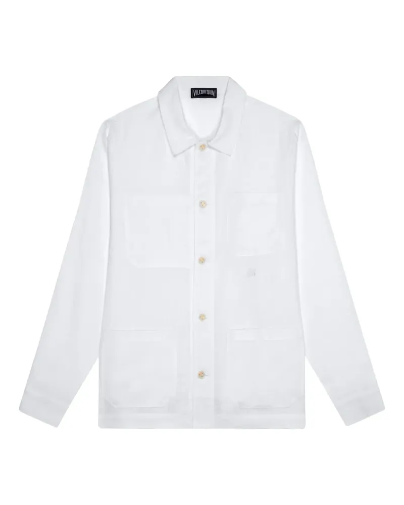Vilebrequin patch-pocket overshirt - Weiß Weiß