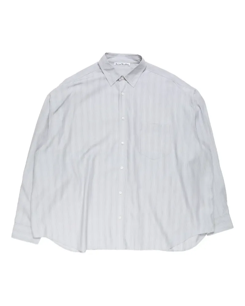 Acne Studios striped shirt - Grau Grau