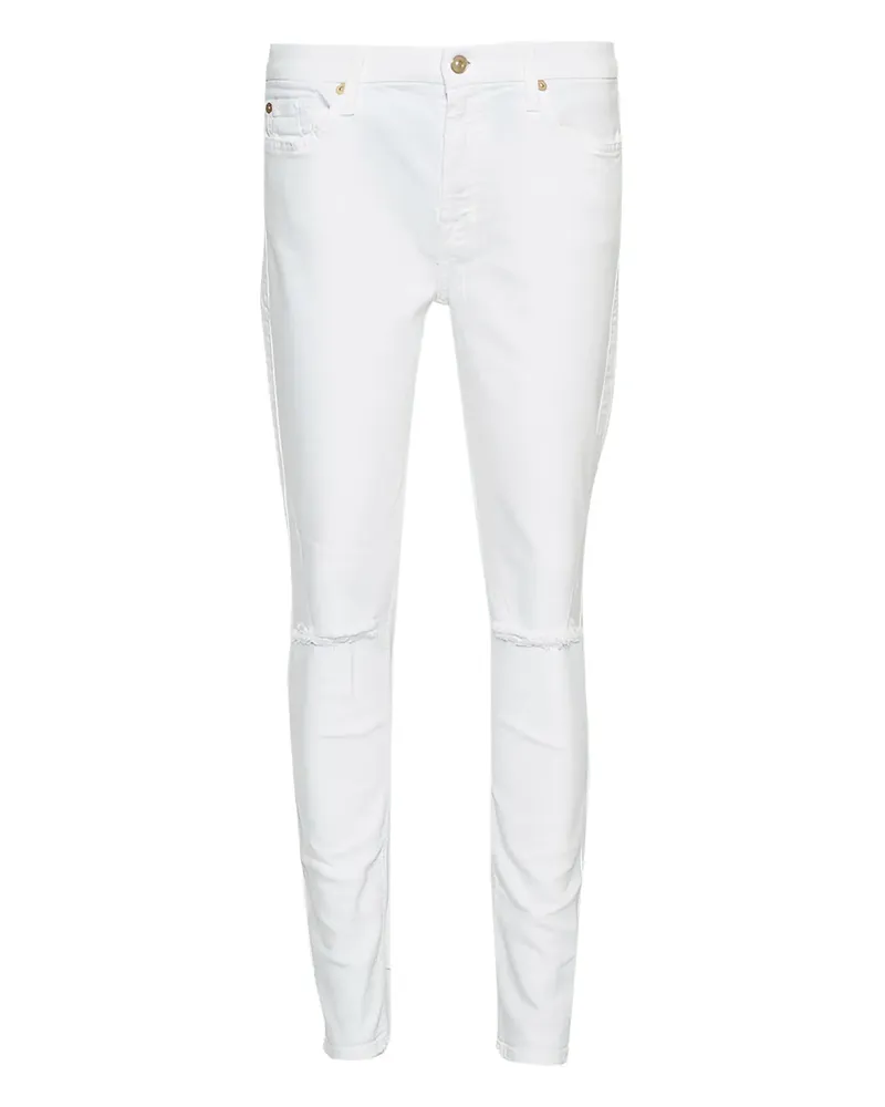 7 for all mankind Five-Pocket-Jeans - Weiß Weiß