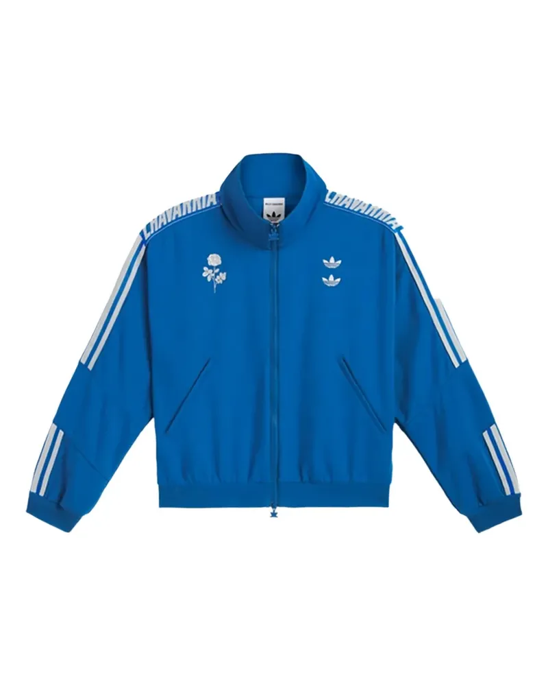 adidas Willy Chavarria" Sportjacke mit Logo-Print - Blau Blau