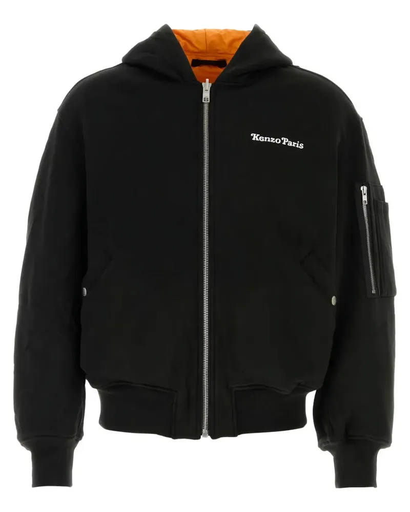 Kenzo Wendbare Bomberjacke - Schwarz Schwarz