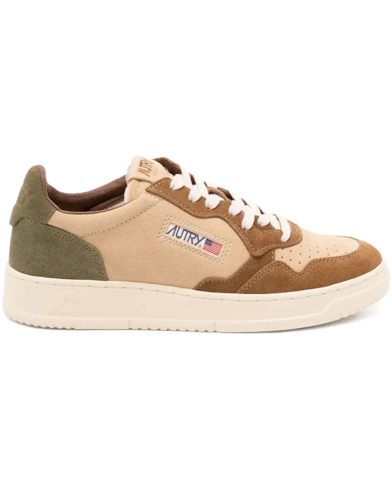AUTRY Medalist Sneakers mit Wildledereinsätzen - Nude Nude