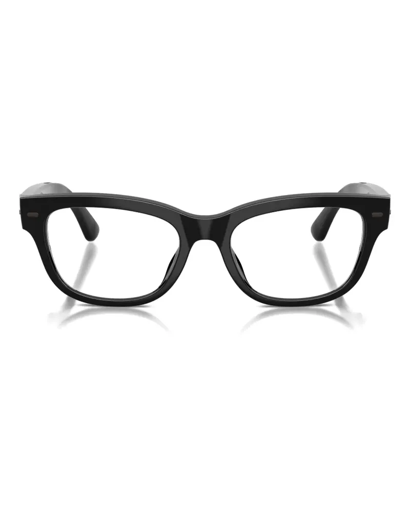 Nuance Brille mit eckigem Gestell - Schwarz Schwarz