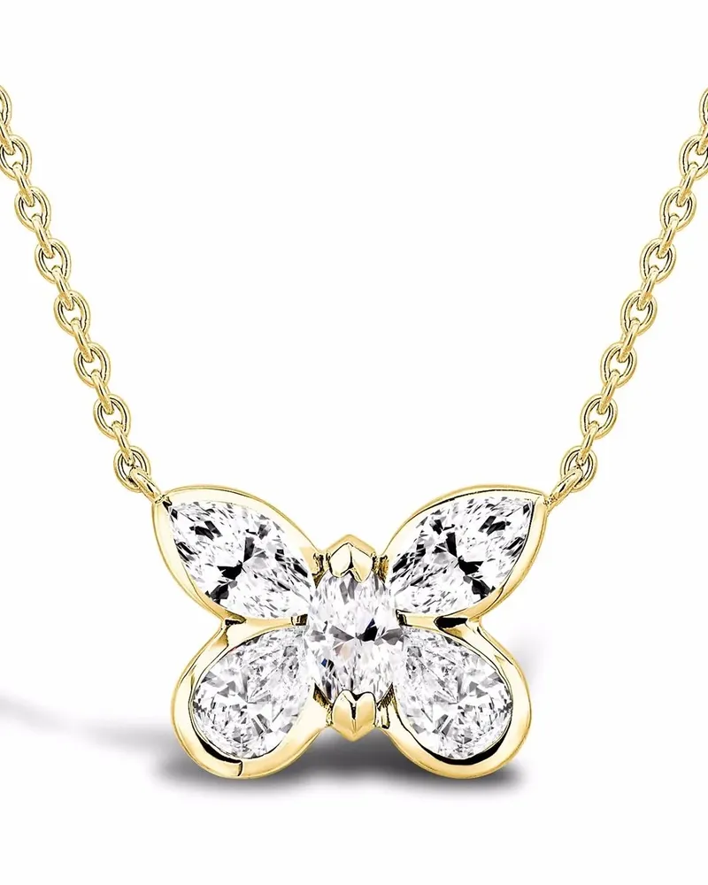 Pragnell 18kt Gelbgoldhalskette mit Anhänger Gold