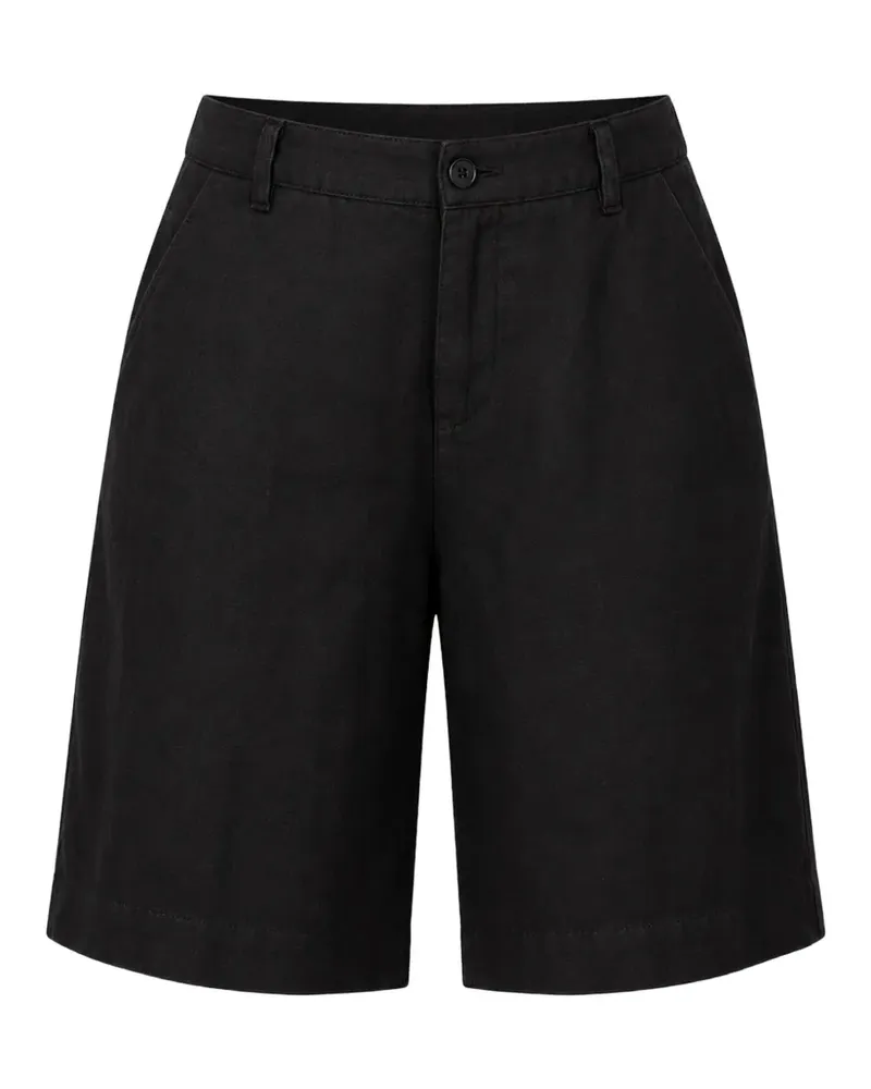 Massimo Alba high-waisted shorts - Schwarz Schwarz