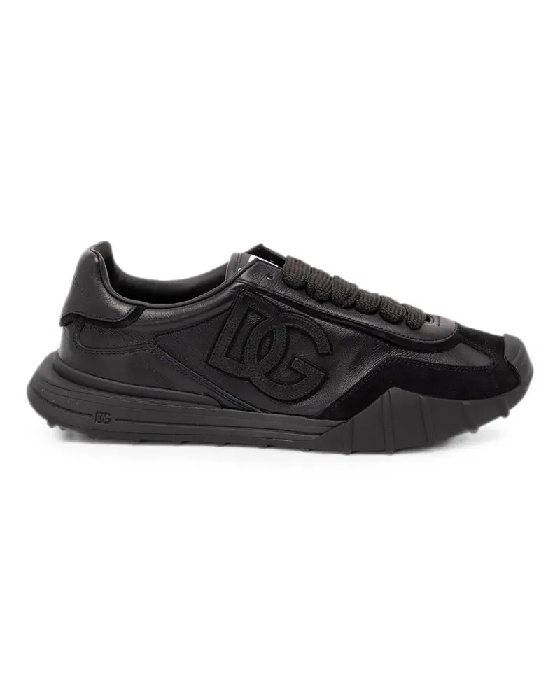 Dolce & Gabbana DG Athletic logo low-top sneakers - Schwarz Schwarz
