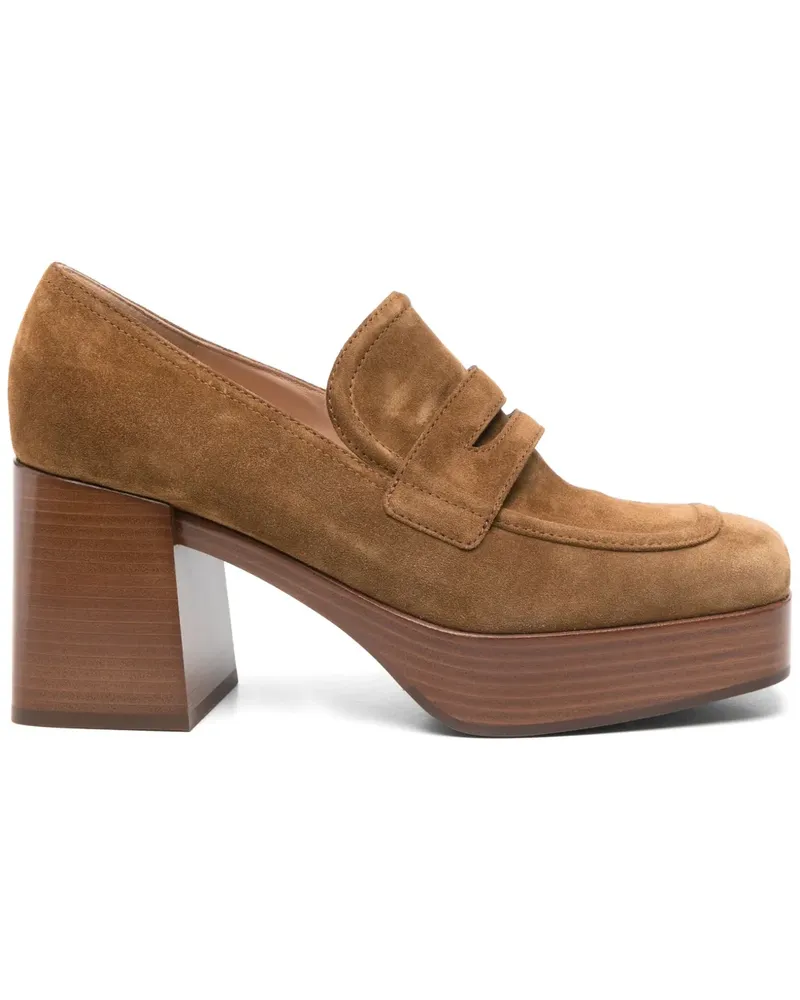 Gianvito Rossi Rouen Pumps 45mm - Braun Braun