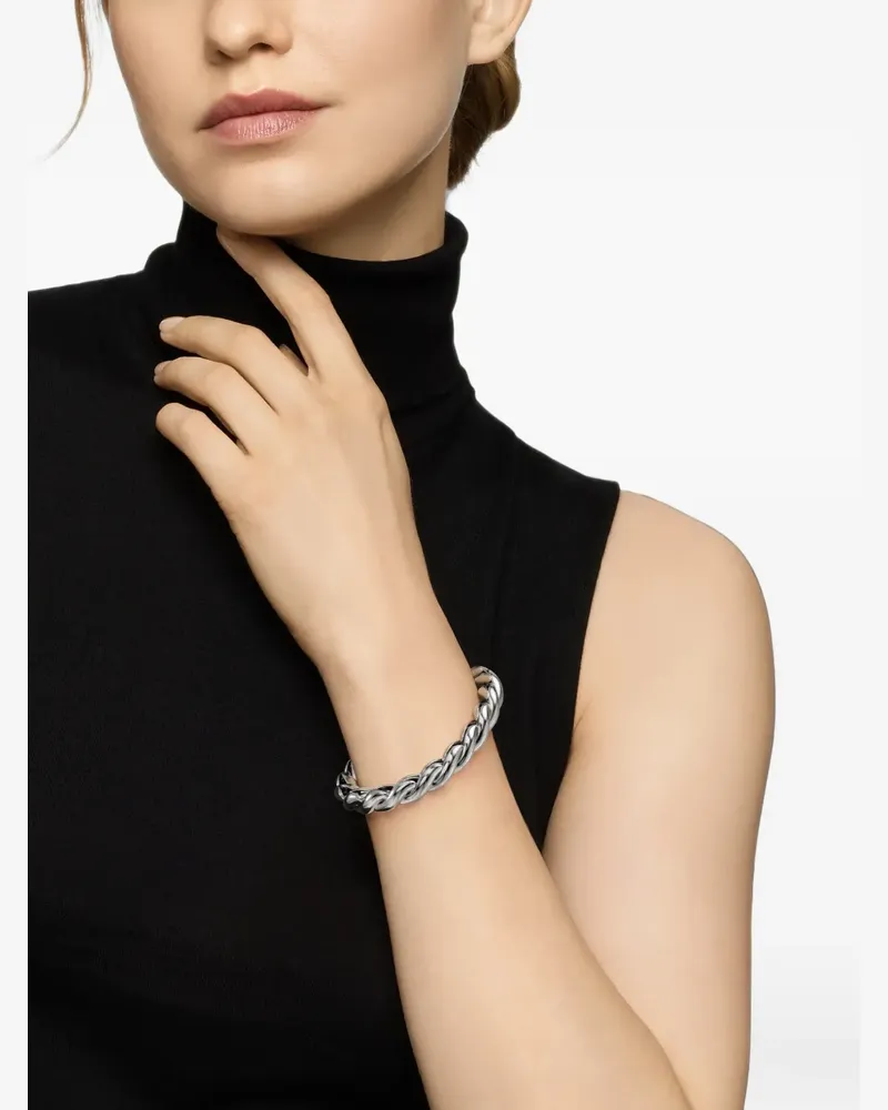 David Yurman Klassisches Armband - Silber Silber