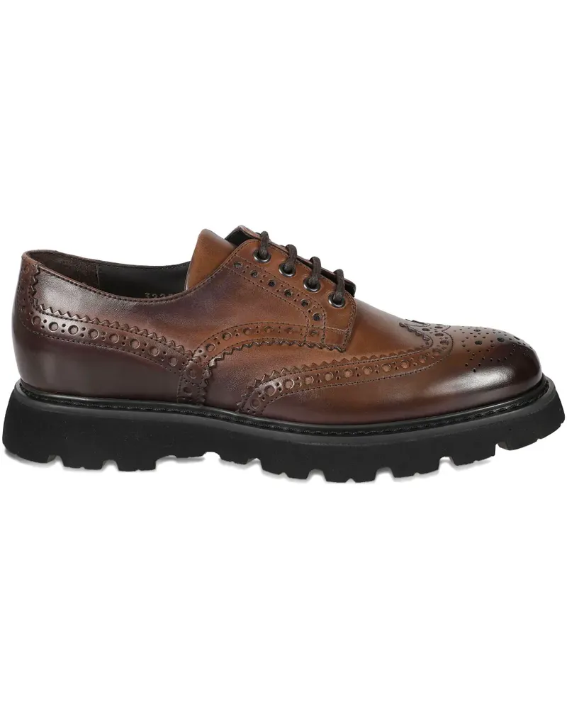 Doucal´s Klassische Derby-Schuhe - Braun Braun