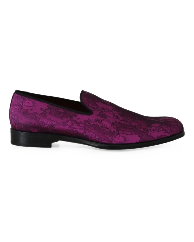 Dolce & Gabbana Loafer mit mandelförmiger Kappe - Violett Violett