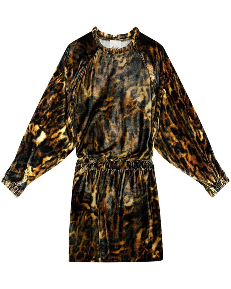 Isabel Marant Lassie Kleid - Schwarz Schwarz