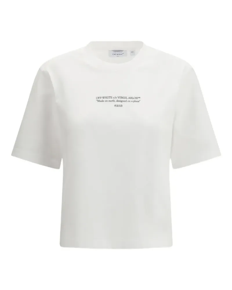 OFF-WHITE short-sleeve T-shirt - Weiß Weiß