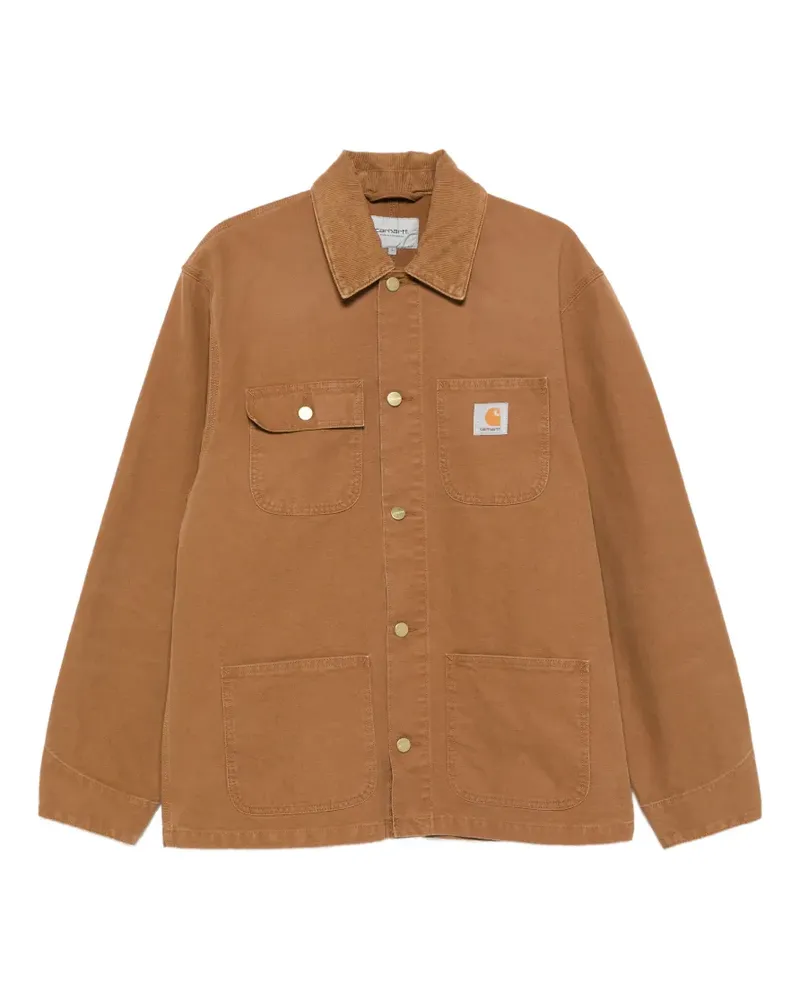 Carhartt WIP Michigan buttoned shirt jacket - Braun Braun