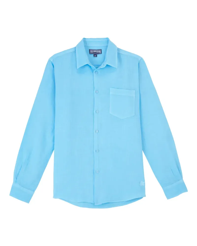 Vilebrequin linen shirt - Blau Blau