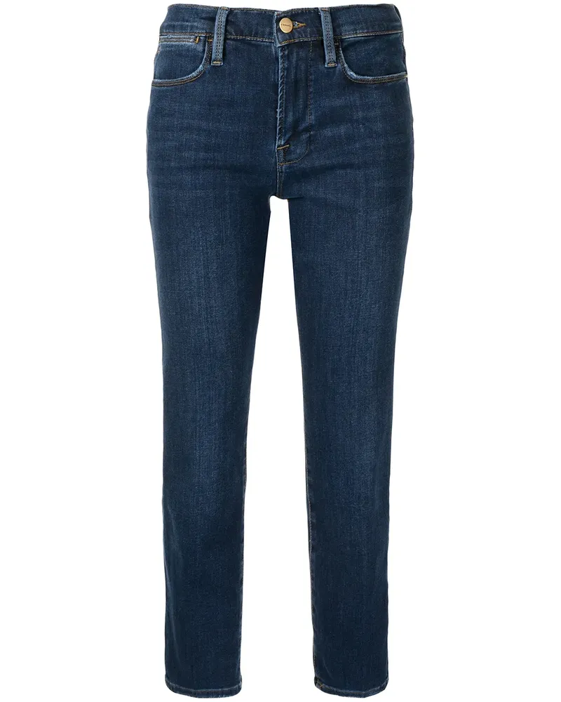 Frame Denim Gerade Le High Jeans - Blau Blau