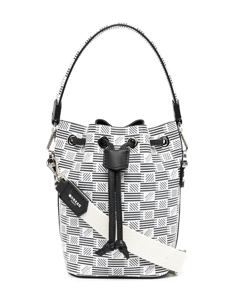 Moreau Paris La Pon Beuteltasche - Schwarz Schwarz