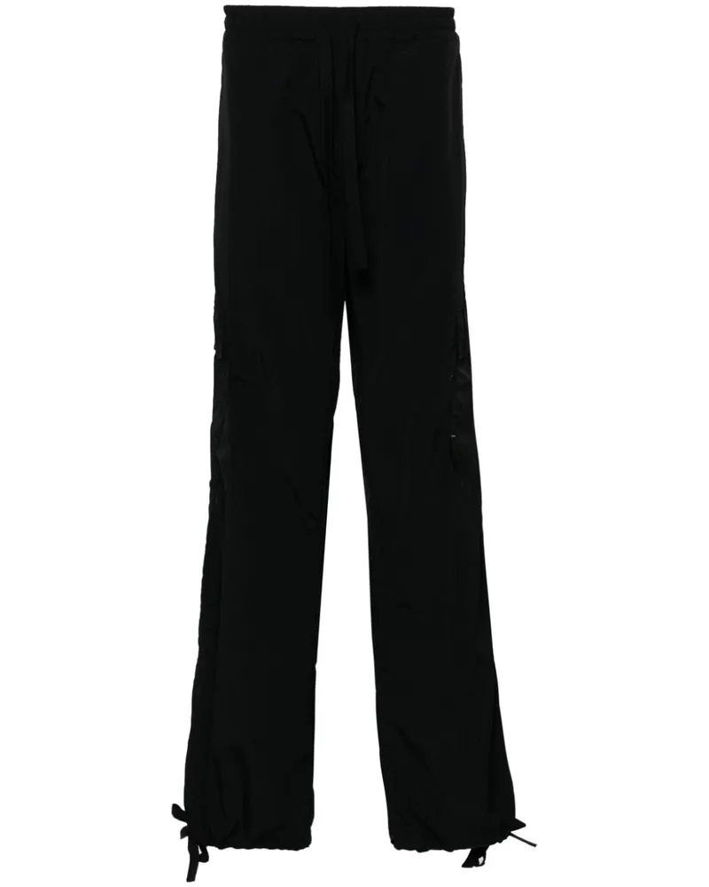 MSGM Cargo-Hose mit geradem Bein - Schwarz Schwarz
