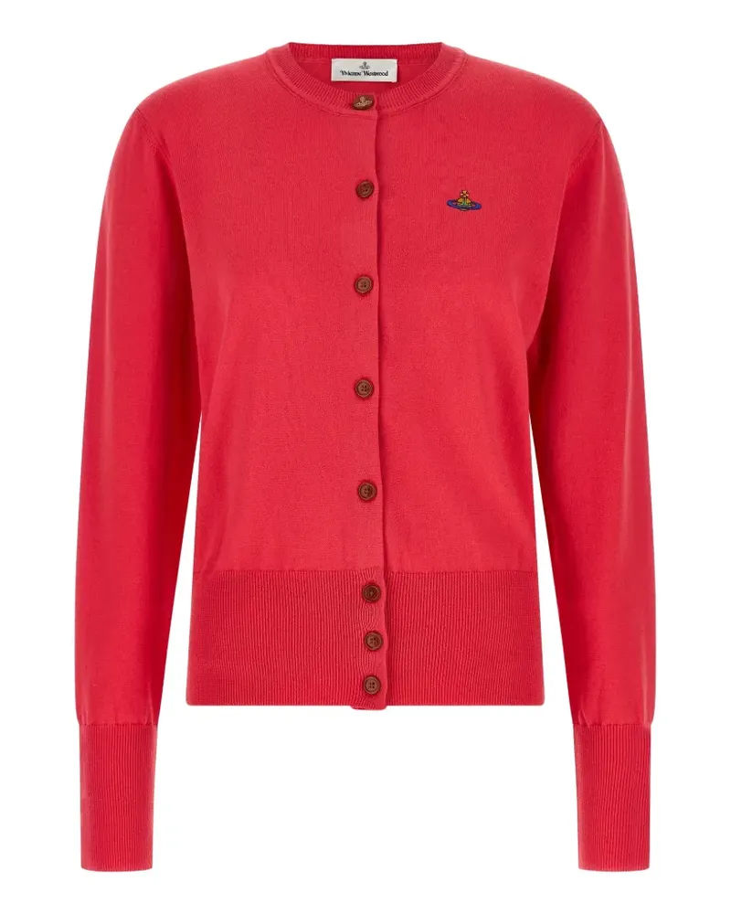 Vivienne Westwood Bestickter Bea Cardigan - Rot Rot