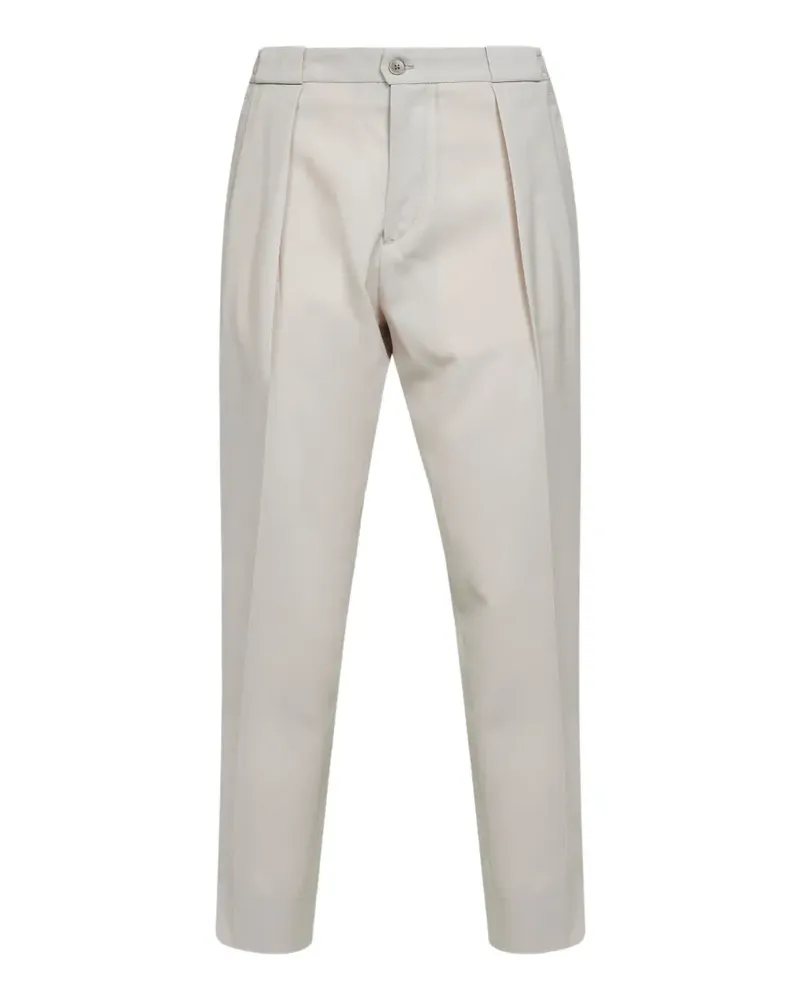 Briglia 1949 pleated pressed-crease trousers - Nude Nude