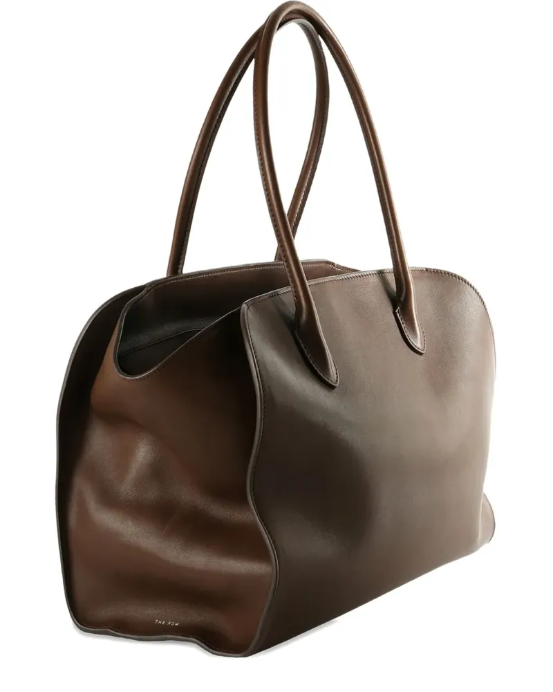 The Row Marlo 12 Tote Bag aus Leder - Braun Braun